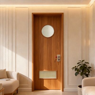 Modern Aluminum Alloy Cabinet Door Offering Sleek Appearance and Robust Construction for Various Environments